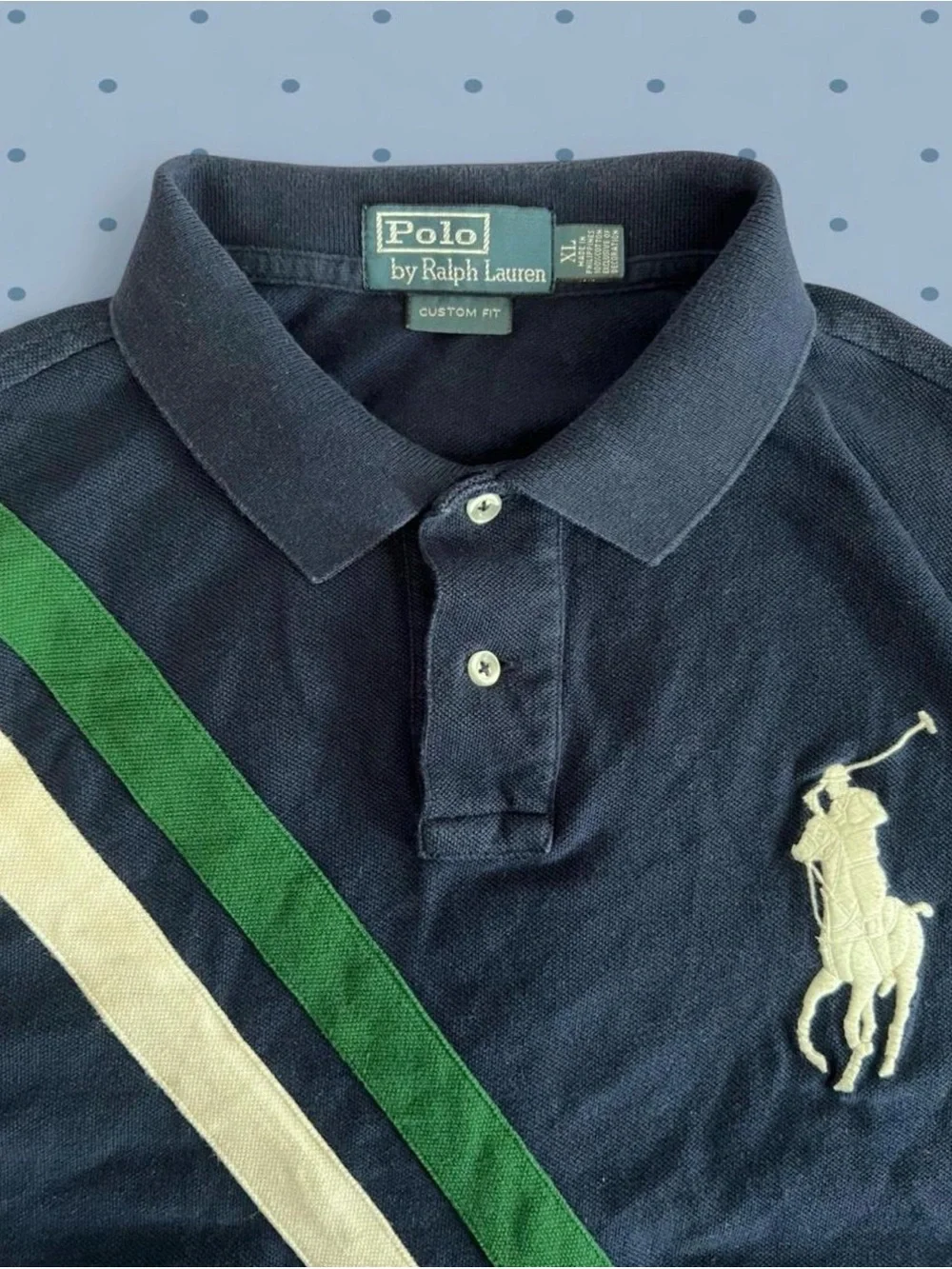 Vintage Polo Ralph Lauren big pony polo 💙🏇